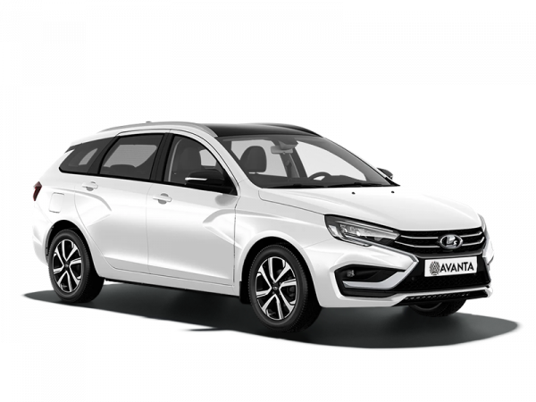 Lada Vesta SW Белый Ледниковый