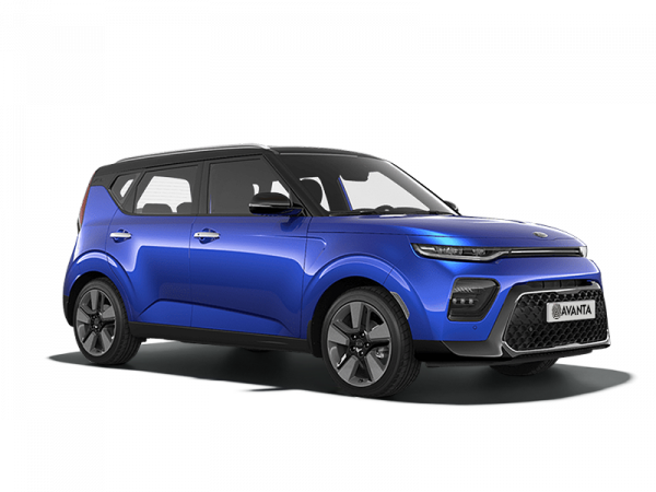 Kia Soul Neptune Blue / Cherry Black