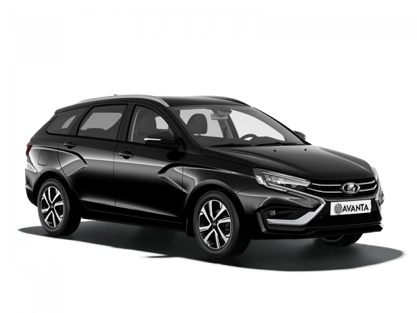 Lada Vesta SW Черный Пантера