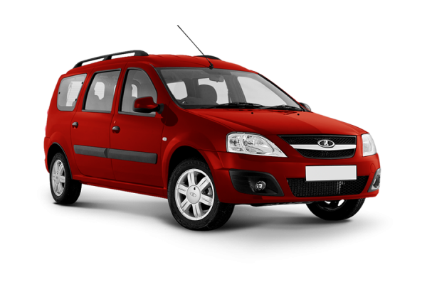 Lada Largus 7 мест 2021 Огненно-красный