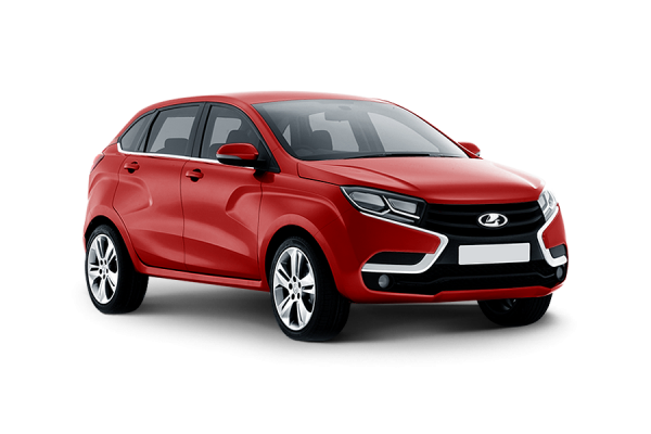 Lada XRAY Огненно-красный