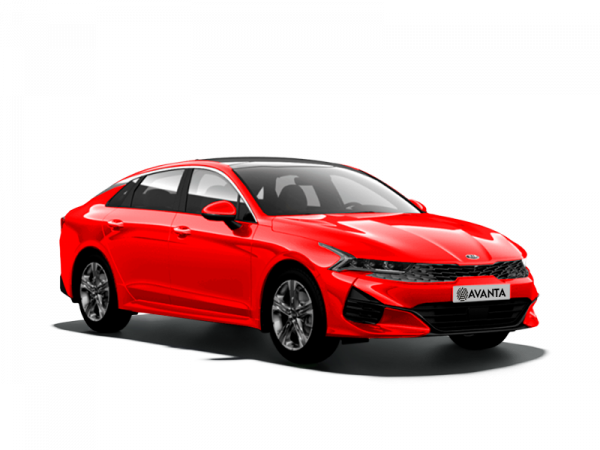 Kia K5 Runway Red