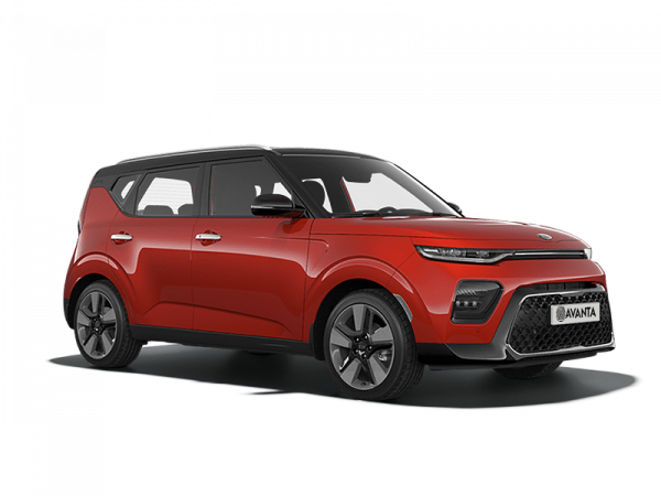 Kia Soul Inferno Red / Cherry Black