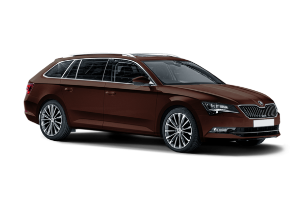 Skoda Superb Combi brown