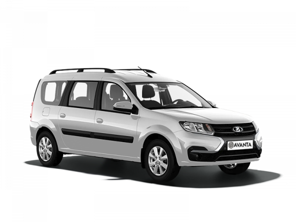 Lada Largus Серебристый Платина