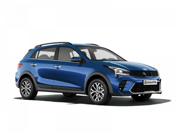 Kia Rio X Marina Blue