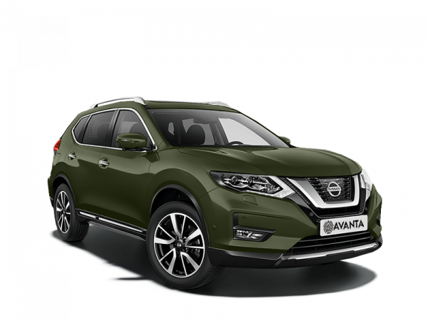 Nissan X-Trail Зеленый
